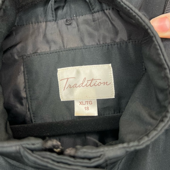 Tradition Black Trench Jacket - Picture 4 of 4